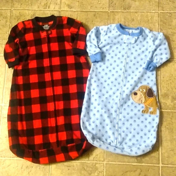 Carter's Pajamas 27 Carters Babys Fleece Sleep Sack Bag Buffalo